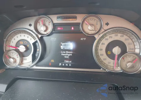 2018 Ram 1500 Longhorn 4X4 5'7 Box z USA, uszkodzony, nr VIN 1C6RR7PT3JS130695